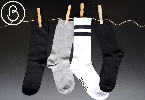 bløde herrestrømper fra The Basics